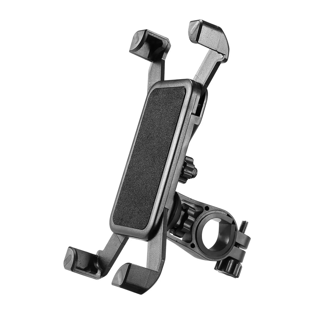 Universal Bike & Motorcycle Phone Holder – 360° Rotation, Shockproof & Secure Grip for All Smartphones